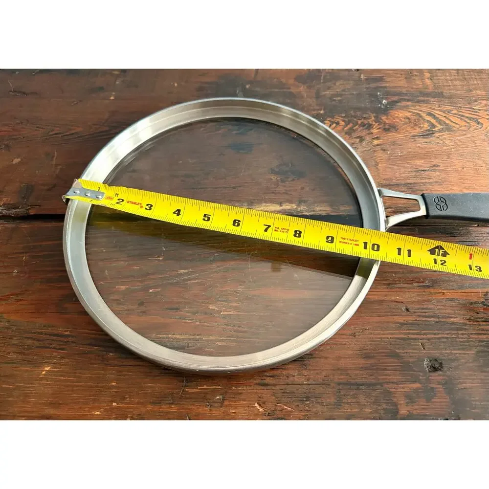 CALPHALON Select 10 1/2” Space Saving Glass Lid w/Long Handle